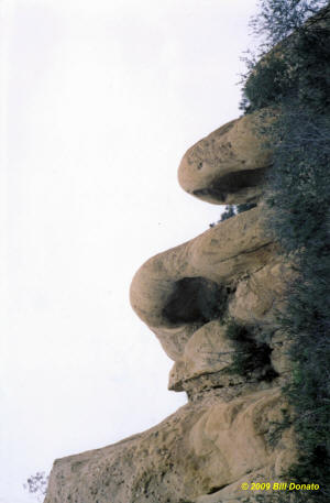 Rock Formation in Malibu CA